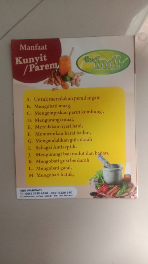 Jamu Kunyit/Parem