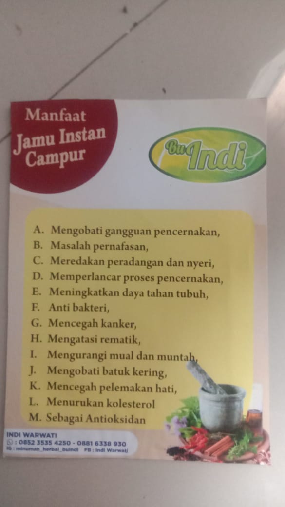 Jamu Instan Campur